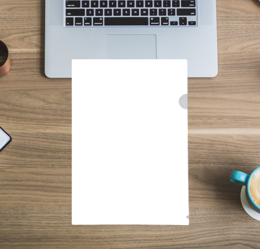 オリジナル紙ファイルの簡易デザイン